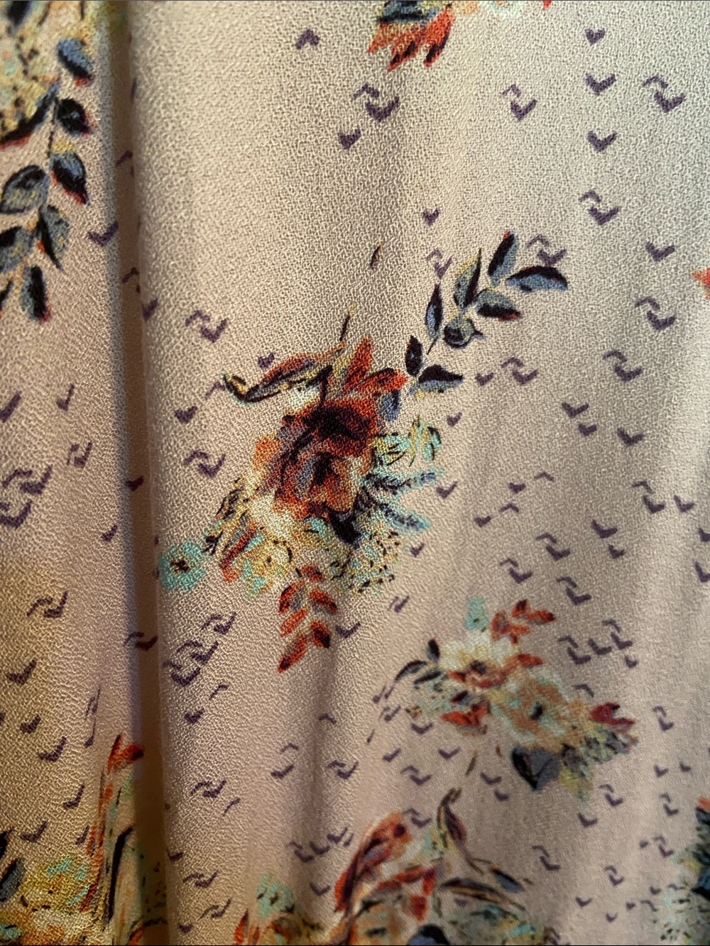 Soft pink blouse with cute details. New with tags never been worn. - Picture 2 of 6